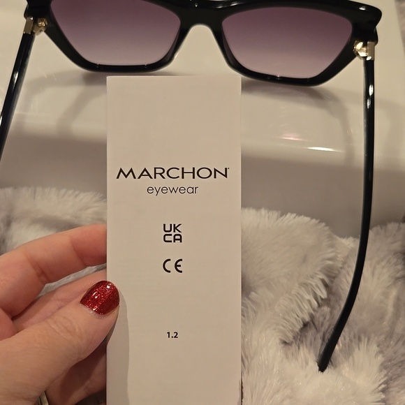 Longchamp Paris Black Sunglasses Brand New in Case main image 6